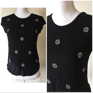Ella Moss Black top size 10